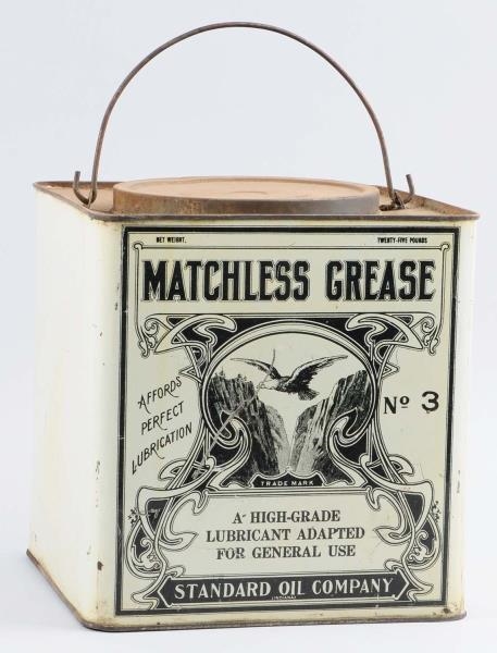 STANDARD OIL "MATCHLESS GREASE" CAN.              
