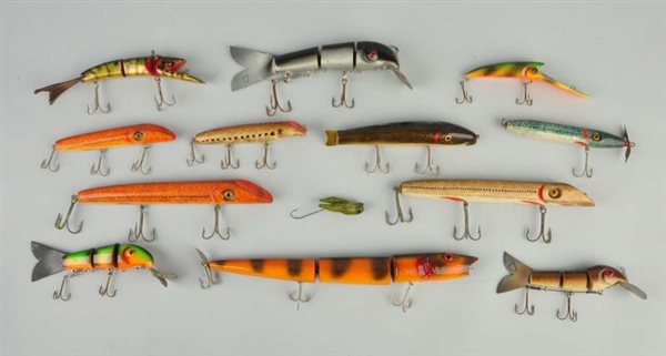 ASSORTED FISHING LURES.                           