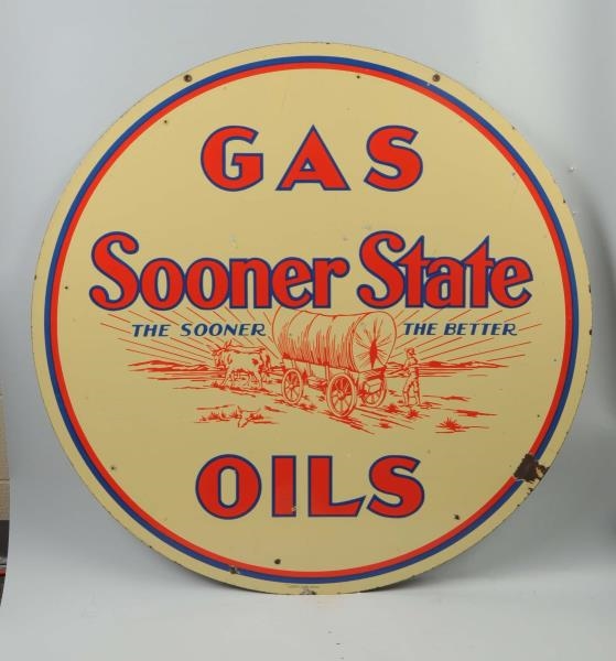 (UPDATED) SOONER STATE OIL SIGN.                  