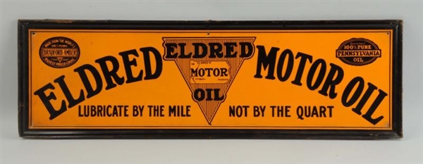 ELDERED MOTOR OIL WITH LOGO SIGN.                 