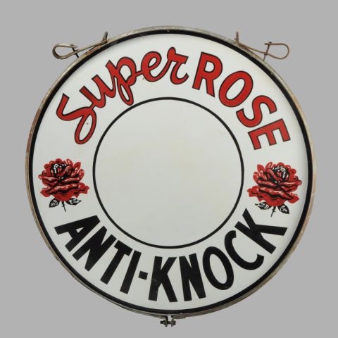 SUPER ROSE ANTI-KNOCK WITH FLOWERS SIGN.          