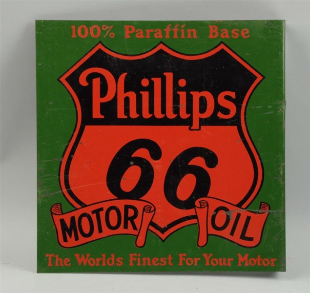 PHILLIPS 66 MOTOR OIL SIGN.                       