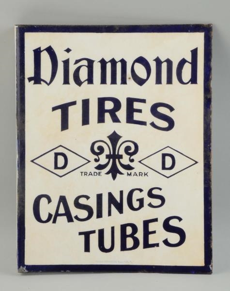 DIAMOND TIRES CASINGS TUBES WITH LOGO SIGN.       