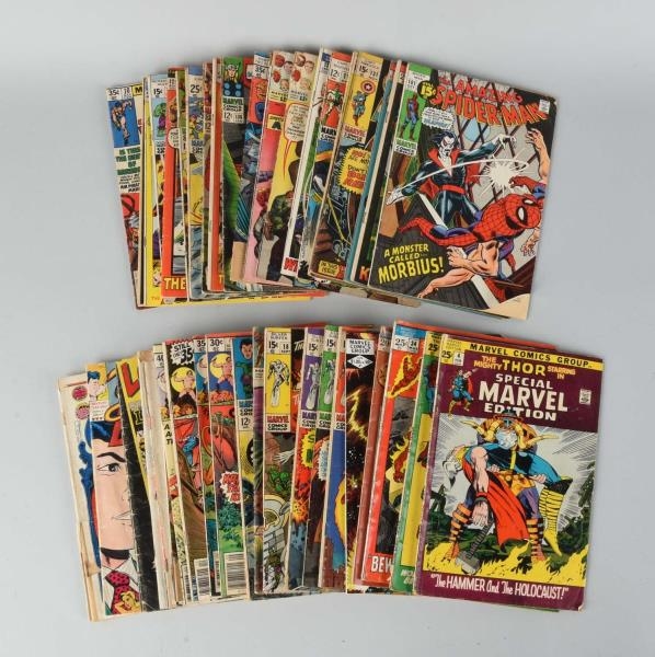 44 MARVEL SUPERHERO & OTHER COMIC BOOKS.          