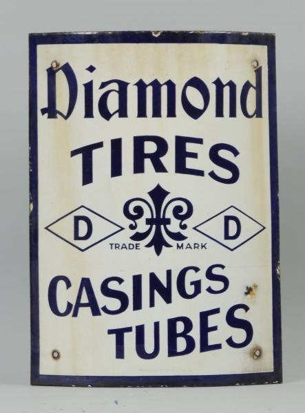DIAMOND TIRES CASINGS TUBES WITH LOGO SIGN.       