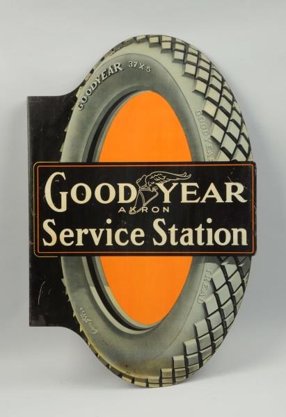 GOODYEAR SERVICE STATION SIGN.                    