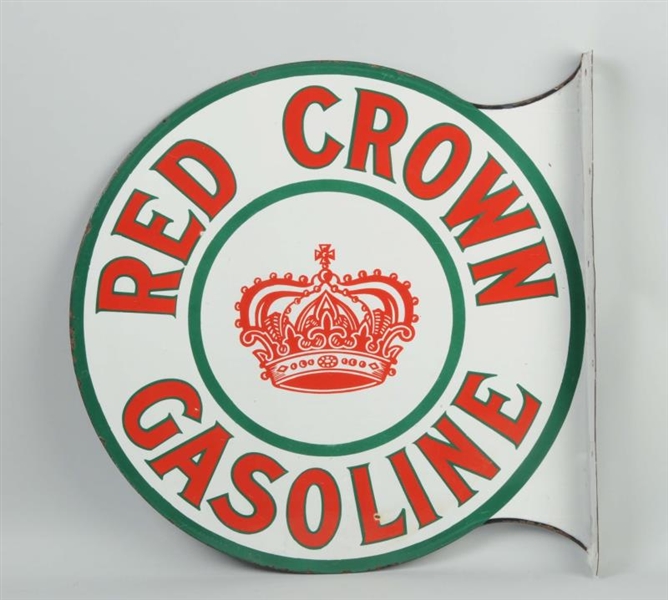 RED CROWN GASOLINE "STANDARD OIL OF OHIO" SIGN.   