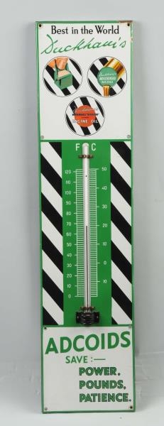DUCKHAMS ENGINE OIL "ADCOIDS" THERMOMETER.       