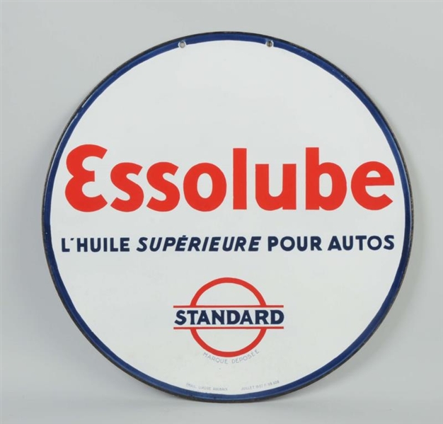 ESSOLUBE WITH LOGO SIGN.                          