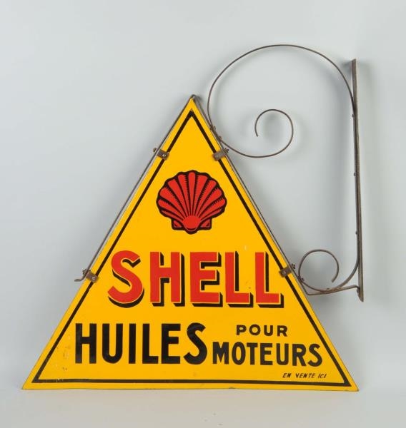 SHELL HUILES POUR MOTERUS WITH LOGO SIGN.         