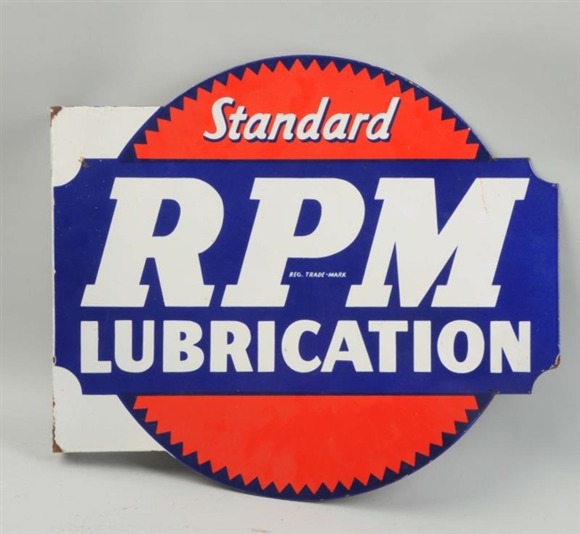 STANDARD RPM LUBRICATION SIGN.                    
