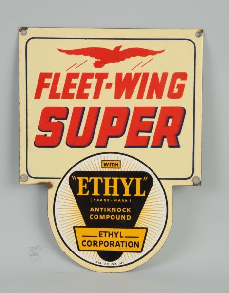 FLEETWING SUPER WITH ETHYL LOGO SIGN.             