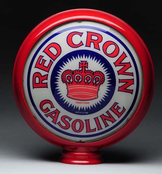 RED CROWN GASOLINE WITH LOGO 15" LENSES.          