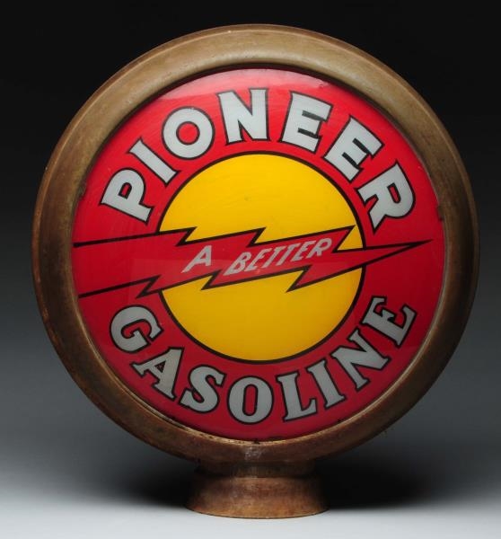 PIONEER GASOLINE WITH LOGO 15" LENSES.            