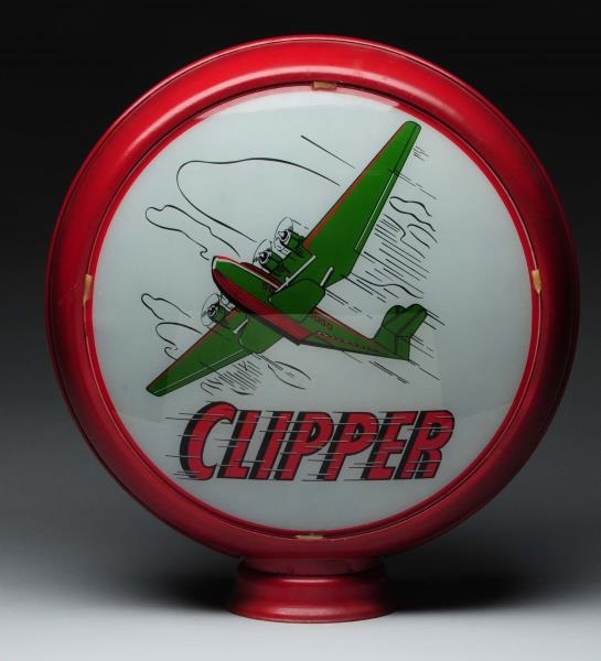 CLIPPER WITH FOUR ENGINE PLANE 15" SINGLE LENS.   