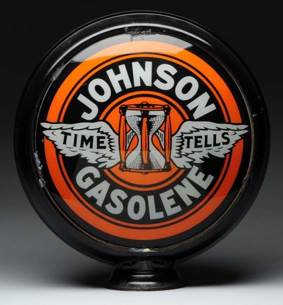 JOHNSON GASOLENE "TIME TELLS" 15" SINGLE LENS.    