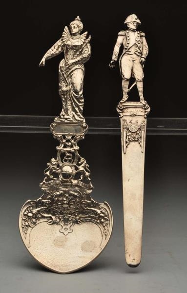 A GORHAM STERLING FIGURAL SPOON                   