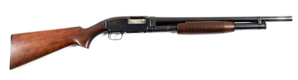 (C) DALLAS P.D. WINCHESTER MODEL 12 RIOT GUN.     