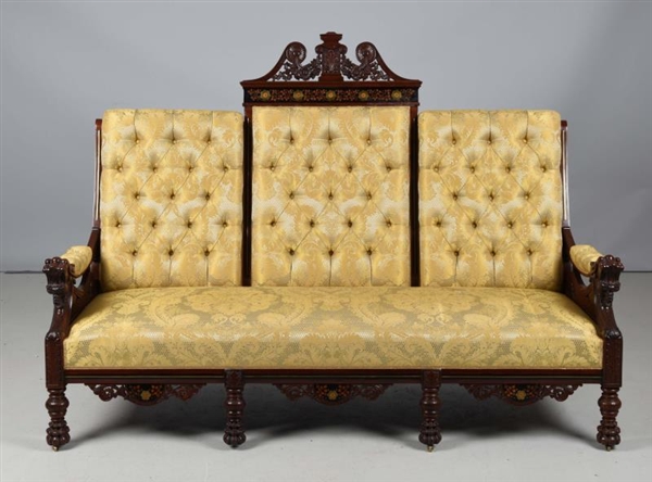 SIX PIECE AESTHETIC PARLOR SUITE BY CHARLES TISCH.