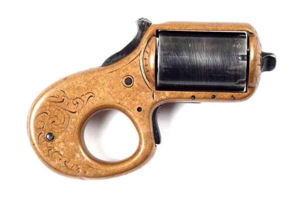 (A) JAMES REID KNUCKLE-DUSTER REVOLVER            