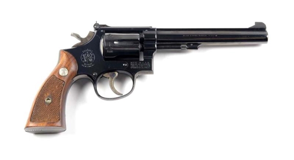 (C) SMITH & WESSON DOUBLE ACTION REVOLVER         