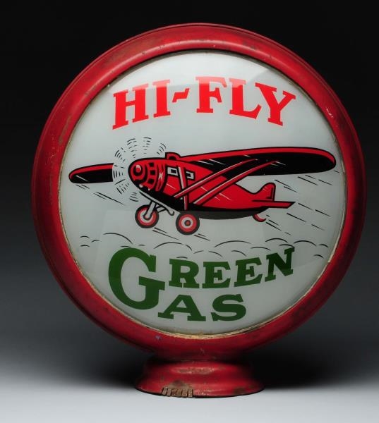 HI-FLY GREEN GAS 15" SINGLE LENS.                 