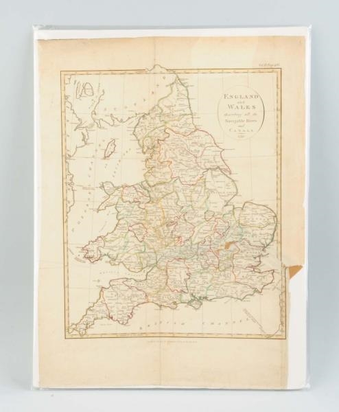 PERIOD EARLY 19TH CENTURY MAP                     