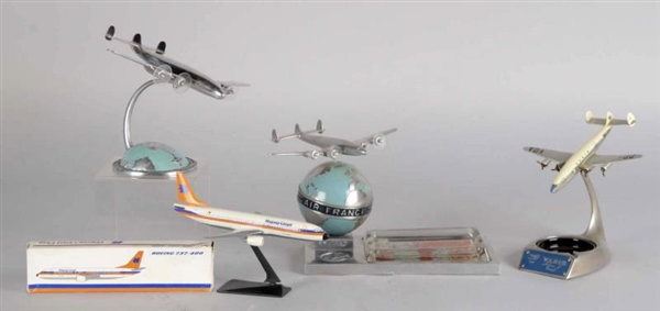 LOT OF 4: AIRLINE ADVERTISING MODEL PLANES        