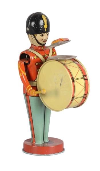 CHEIN MECHANICAL TIN LITHOGRAPH DRUMMER TOY       
