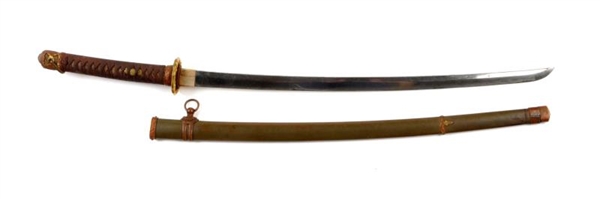 WWII JAPANESE SAMURAI SWORD.                      
