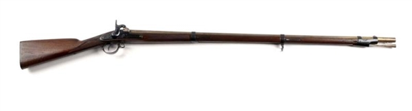 (A) MODEL 1842 US PERCUSSION MUSKET.              