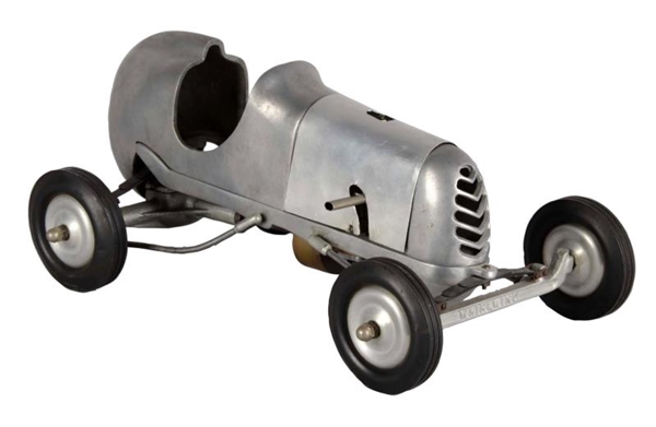 ALUMINUM TETHER CAR WITH GAS POWERED MOTOR        