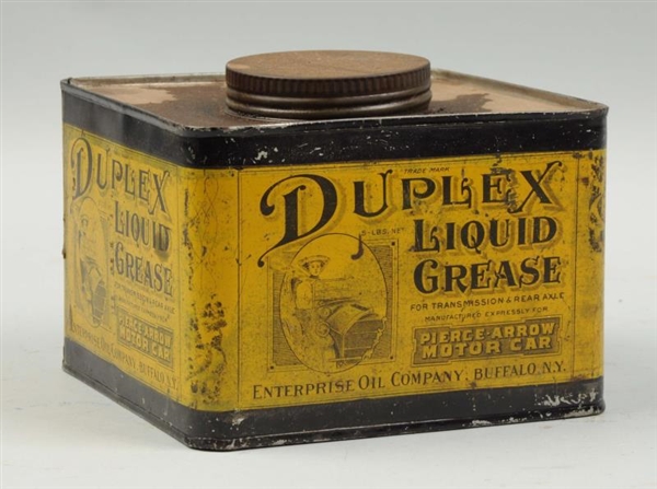 DUPLEX LIQUID GREASE FIVE POUND METAL CAN.        