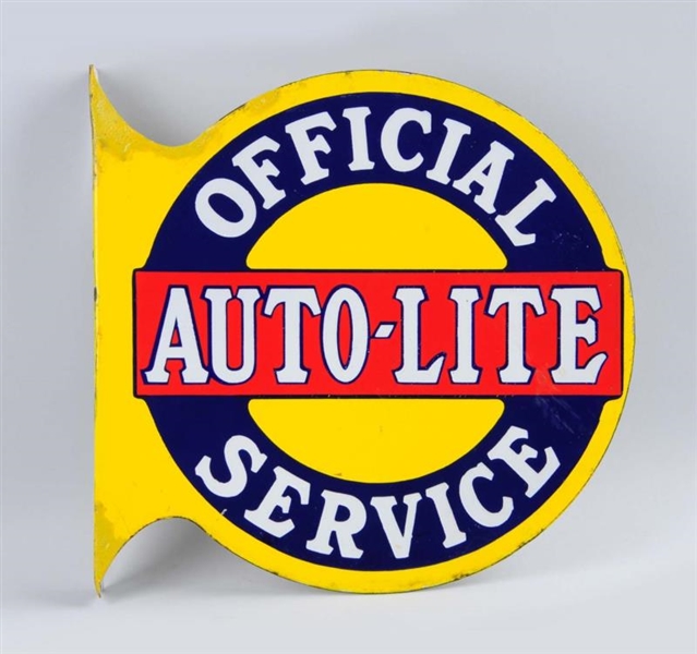 OFFICIAL AUTO-LITE SERVICE SIGN.                  