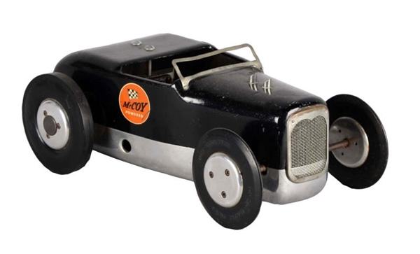 BLACK TETHER CAR WITH GAS POWERED MOTOR           