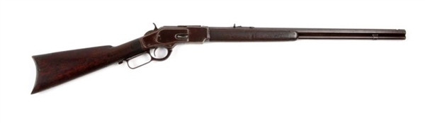 (A) WINCHESTER MODEL 1873 LEVER ACTION RIFLE      