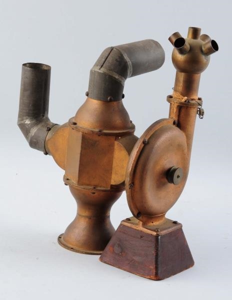 PATENT MODEL FOR FORCED HOT  AIR SYSTEM.          
