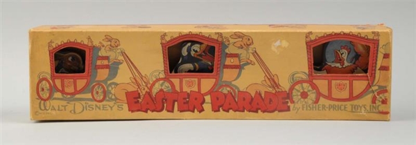 FISHER PRICE PAPER ON WOOD DISNEY EASTER PARADE.  
