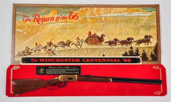 (C) BOXED WINCHESTER CENT. 94 RIFLE WITH DISPLAY. 