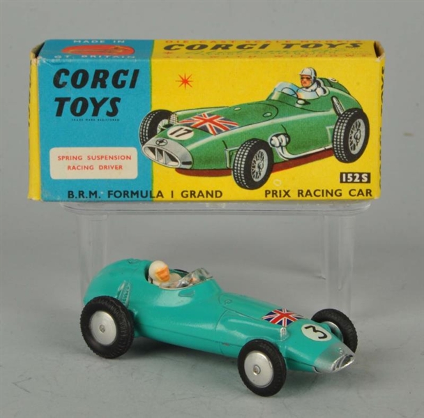 CORGI #152S B.R.M. FORMULA 1 GRAND PRIX RACE CAR. 