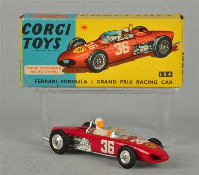CORGI #154 FERRARI FORMULA 1 GRAND PRIX RACE CAR. 