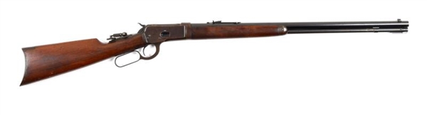 (C) WINCHESTER MODEL 1892 T.D LEVER ACTION RIFLE. 