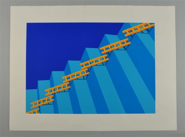 "STEPS AND LADDER" BY P. HUGHES.                  