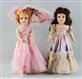 LOT OF 2: 1950S H.P. MARY HOYER DOLLS.           