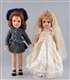 LOT OF 2: 1950S COMPOSITION MARY HOYER DOLLS.    