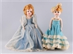 LOT OF 2: 1950S H.P. MARY HOYERS DOLLS.         