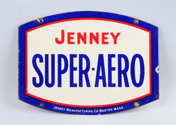 JENNY SUPER-AERO SIGN.                            