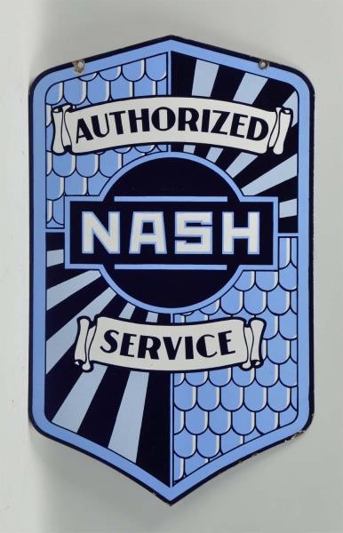 NASH AUTHORIZED SERVICE SIGN.                     