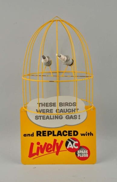 AC SPARK PLUGS HANGING DISPLAY - NEW IN THE BOX!  