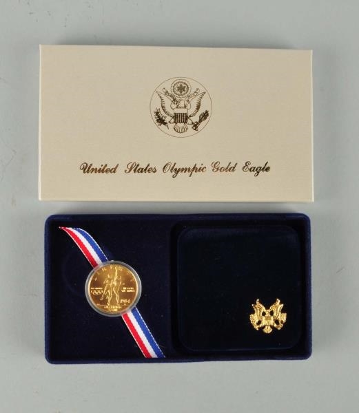 1984 OLYMPIC GOLD EAGLE.                          